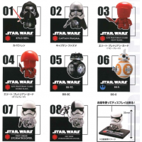 CM-20153 Star Wars The Force Awakens Kore Chara (This Character!) Mini Figure Collection 02 300y - Set of 8
