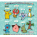 02-23311 Bandai  Pocket Monster Pokemon Capsule rubber Mascot Vol. 6 300y - Ampharos (Denryu)