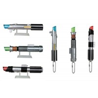 CM-20143 Bandai  Star Wars Light Saber Keychain 500y - Set of 6