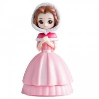 CM-32109 Disney Princess Capchara Heroine Doll 500y - Belle (Winter Outfit)