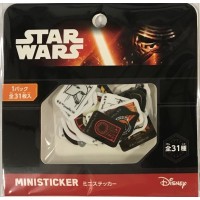 CM-35652 Ensky Star Wars Mini Sticker Pack of 31 Mini Stickers 400y