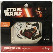 CM-35652 Ensky Star Wars Mini Sticker Pack of 31 Mini Stickers 400y