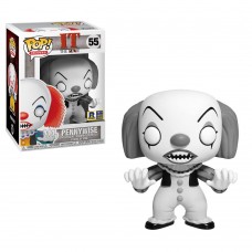 CM-35158  Funko Pop! 2018 Rhode Island Comic Con Exclusive It The Movie #55 Black & White Pennywise Figure