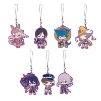 01-24439 Bandai  Touken Ranbu Online Capsule Rubber Mascot Kiwame (Ultimate)  300y - Set of 7