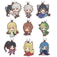 01-50291 Familia Myth It is wrong to Try to Pick up Girls in a Dungeon Part 03 Capsule Rubber Mascot 300y [Complete SET of 9]