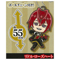 01-08393 Disney Twisted-Wonderland Deformed Rubber Mascot Vol.1 300y - Riddle Roseheart