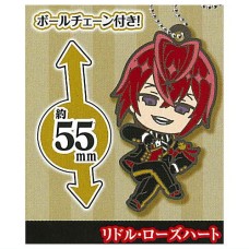 01-08393 Disney Twisted-Wonderland Deformed Rubber Mascot Vol.1 300y - Riddle Roseheart