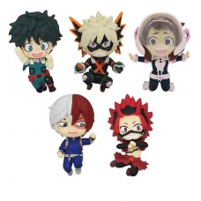 01-89490 My Hero Academia Pyonkore Mini Figure w/ Display Stand 300y - Set of 5