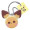 02-07595 Pokemon Poke Piece Sweets Mascot Part 2 300y - Pichu
