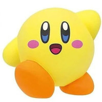 02-08410 Kirby's Dream Land Wii Deluxe Koronto Soft Vinyl Kirby Collection 300y - Kirby (Yellow)
