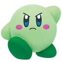 02-08410 Kirby's Dream Land Wii Deluxe Koronto Soft Vinyl Kirby Collection 300y - Kirby (Green)