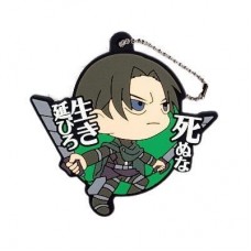 01-11147 Attack on Titan The Final Season Capsule Rubber Mascot 300y - Levi Ackerman