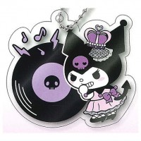SR-28939 Sanrio Kuromi Acrylic Keychain 300y - Record