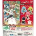 01-90728  Bandai Magic Knight Rayearth Figure Mascot Swing Keychain 300y - Set of 5
