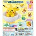 02-02833 Pokemon Tea Cup Time Mascot Mini Figure Collection 300y  - Set of 5