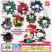 SR-29413 Splatoon 2 X Sanrio Characters Capsule Rubber Mascot 300y - Badtz-Maru