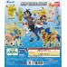 02-41769 Pokemon Sword and Shield Mini Figure Mascot Swing Key chain  300y - Set of 6