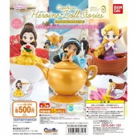 CM-46717 Disney Princesses Capchara Heroine Doll Stories 500y - Set of 3