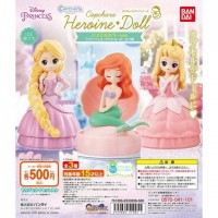 CM-51005 Disney CapChara Heroine Doll Pastel Color Version 500y - Set of 3
