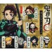 01-16028 Demon Slayer: Kimetsu no Yaiba Capsule Rubber Mascot Strap 300y - Set of 6