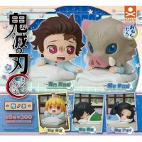 01-71364 Kimetsu no Yaiba Demon Slayer  Onemutan Sleepy Chibi Figure Collection Sixth Form 300y - Set of 5