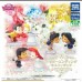 CM-88314 Disney Princess Happy Ending Kiss Figure Collection 300y - Set of 6