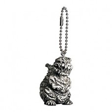 M1-11284 Toho Monsters Godzilla Mini SD Figure (Monochrome) Keychain Mascot - Godzilla 2016