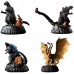 M1-36069 HG High Grade D+ Godzilla 01 Mini Figure Diorama Capsule Vol. 01 500y - Set of 4