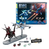 MS-09508 PlayMonster Snap Ships Battle Set: Wasp K.L.A.W. Heavy Fighter and Falx SC-41 Escort