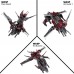 MS-09508 PlayMonster Snap Ships Battle Set: Wasp K.L.A.W. Heavy Fighter and Falx SC-41 Escort