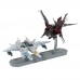 MS-09508 PlayMonster Snap Ships Battle Set: Wasp K.L.A.W. Heavy Fighter and Falx SC-41 Escort