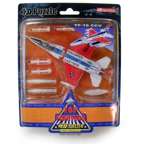 Top Jet Fighters 4d Puzzle 3D + Details - One Random