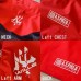 A.T. Field Evangelion Work Stretchy Rain Jacket - RED (S)