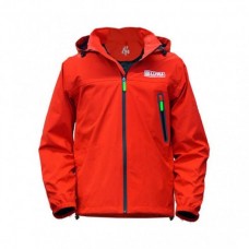 A.T. Field Evangelion Work Stretchy Rain Jacket - RED (3L)