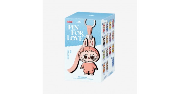 POPMART LABUBU THE MONSTERS PIN FOR LOVE MINI PLUSH PENDANT