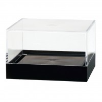 872C Showcase Box, Display Case Clear  Crystal 4" x 4" x 2-7/16"