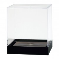 874C Showcase Box, Display Case Clear Crystal 4" x 4" x 4-7/16"