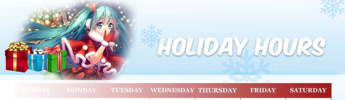 Holiday Hours 2023