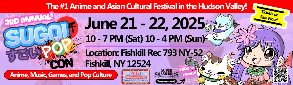 SugoiPopCon Banner