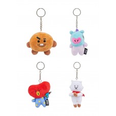 SR-18935 BT21 Universal BTS Mini Plush on a Keychain Blind Box Trading Figure