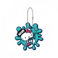 SR-29413 Splatoon 2 X Sanrio Characters Capsule Rubber Mascot 300y - Hello Kitty 