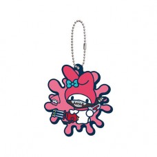 SR-29413 Splatoon 2 X Sanrio Characters Capsule Rubber Mascot 300y - My Melody