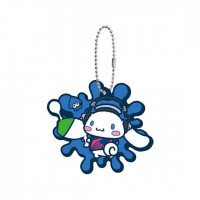 SR-29413 Splatoon 2 X Sanrio Characters Capsule Rubber Mascot 300y - Cinnamoroll