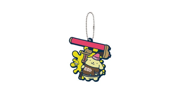SR-29413 Splatoon 2 X Sanrio Characters Capsule Rubber Mascot 300y