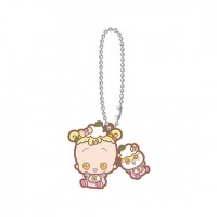 SR-51545 Ojomajo Magical DoReMi X Sanrio Character Special Capsule Rubber Mascot 300y - Corocorokuririn & Baby Hana 