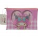 SR-59628 Sanrio My Melody & Kuromi 2 Sided Flat Pouch 