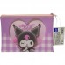 SR-59628 Sanrio My Melody & Kuromi 2 Sided Flat Pouch 