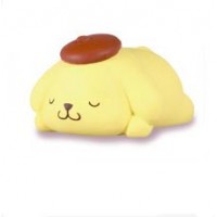 SR-86160 Takara TOMY A.R.T.S Sanrio Characters Oyasumi (Good Night) Mascot 200y - Pom Pom Purin