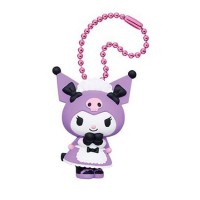 SR-87881 My Melody and Kuromi Sweet Lolita Mini Figure Mascot 300y - Kuromi Gothic Lolita