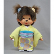 SR-25636 Original Sekiguchi Monchhichi Chrysanthemum Kimono Version Doll